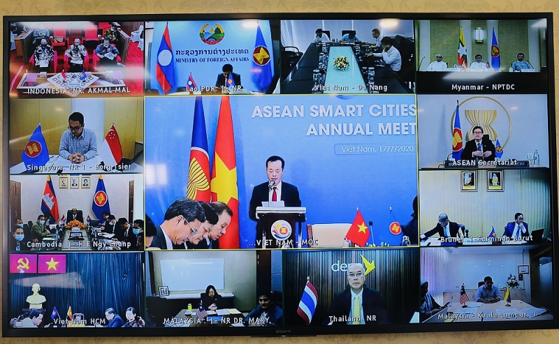 Sự hợp tác giữa mạng lưới đô thị thông minh ASEAN với các đối tác bên ngoài