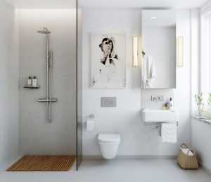 Những cách giúp cải thiện diện tích không gian phòng tắm nhỏ hẹp